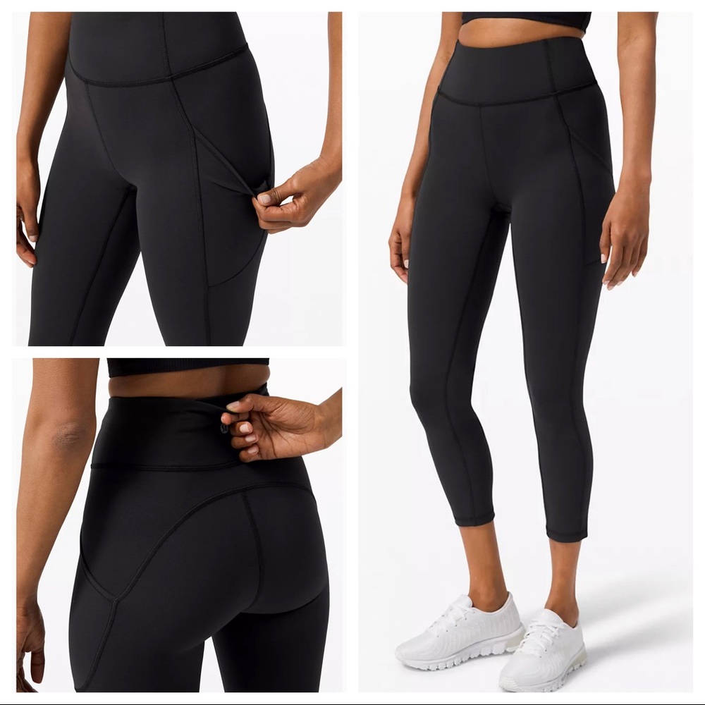 SOLD NWT Lululemon | Invigorate High-Rise Crop 23" - Picture 1 of 8